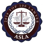 American Society of Legal Advocates 2019 Top 100 Lawyer