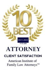10 Best Attorney, Client Satisfaction, American Institute of Family Law Attorneys